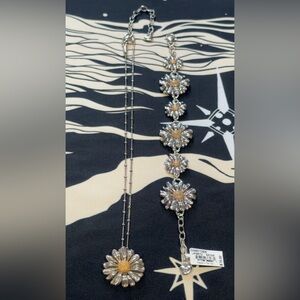 🌼 NWT BRIGHTON VINTAGE RARE/RETIRED ‘Daisy Dee’ SET (Necklace & Bracelet)! 🌼